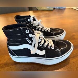 Vans Filmore Hi Tapered Platform Sneakers Sk8 Hi Size 7